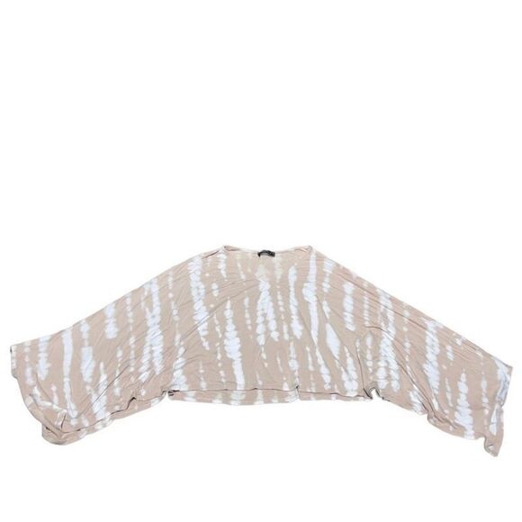 4SI3NNA The Label Tye Dye Ruffled Short Set Loungewear Pajamas Small - Picture 3 of 5